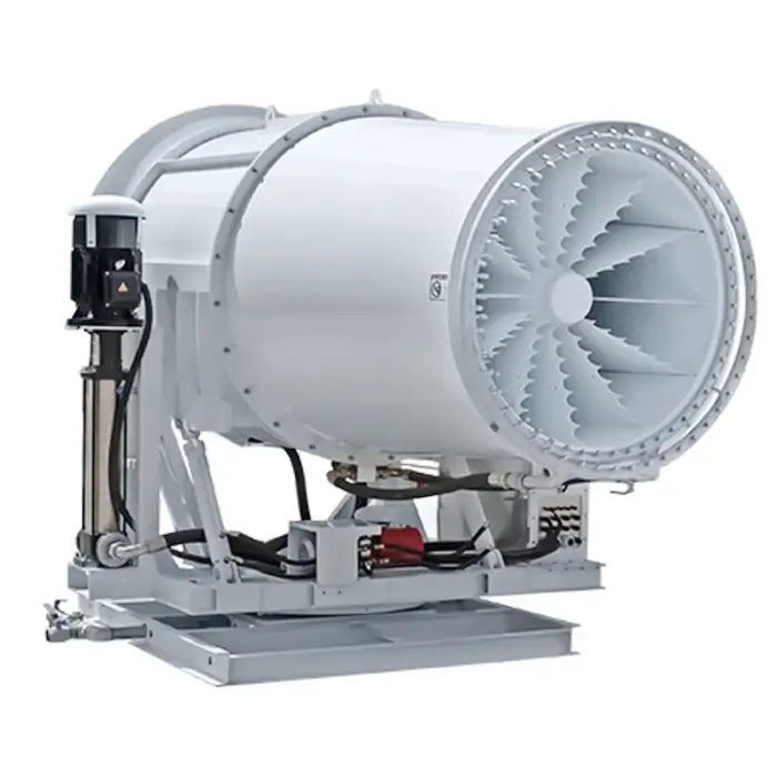 Fog Cannon Machine For Spraying Fog Particles at Airports 120m Long-range Spraying Equipment for Bird Repellent Use