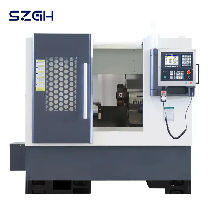 Customizable Options Heavy Duty Turning Center with Single Digital Spindle Easy to Operate Intuitive CNC Lathe Machine