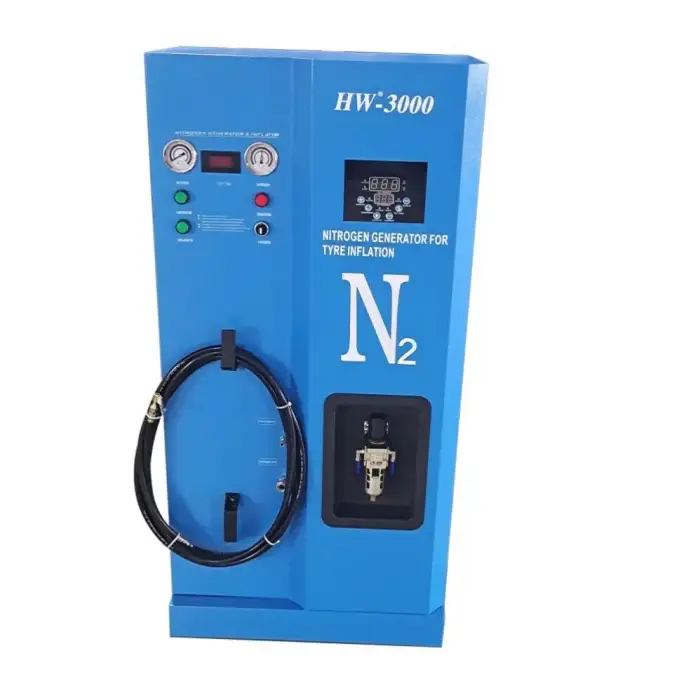 HW-3000 fully automatic operation Home Durable Tire Inflation nitrogen tyre filling machine