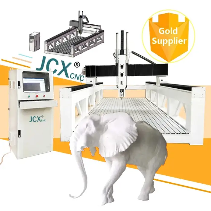 2022 New JCXcnc 3D Scupture 3 Axis 2040 CNC Engraving Machine for wood foam cnc cutter Factory