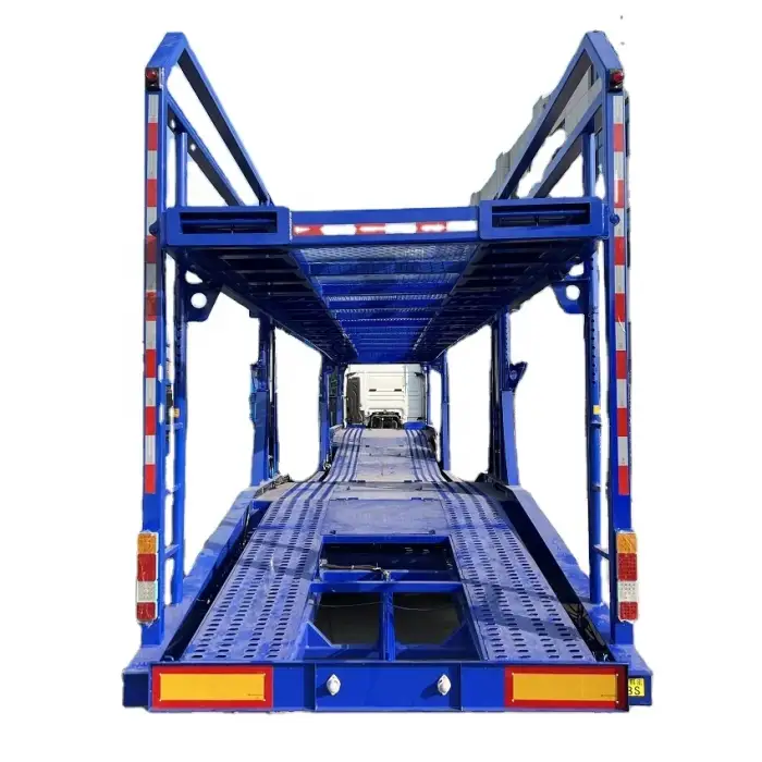 Good Quality Car Deliver Trailer Double Deck 8 place Car Carrier Trailer For Sale