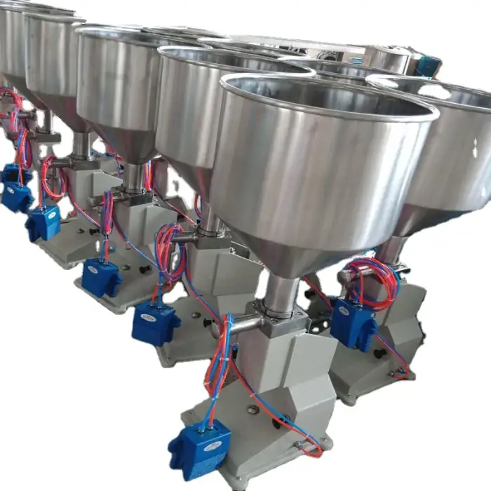 Semi Automatic Pneumatic Liquid Paste Filling Machine Water Fill Machine Manual Filling Machine