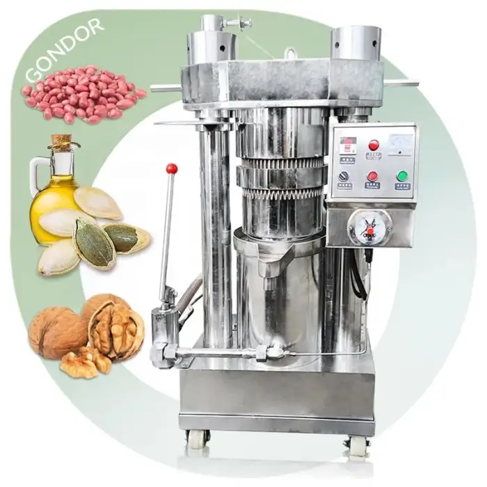 Ground Nut Pressing Walnut Press Presse a Huile Hydraulique Pumpkin Seed Oil Extraction Machine