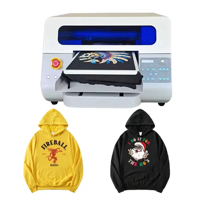 A3 Size DTG Printer Direct to Garment Printer Tshirt Hoodie Sweater Textil Printing Machine For T-shirt