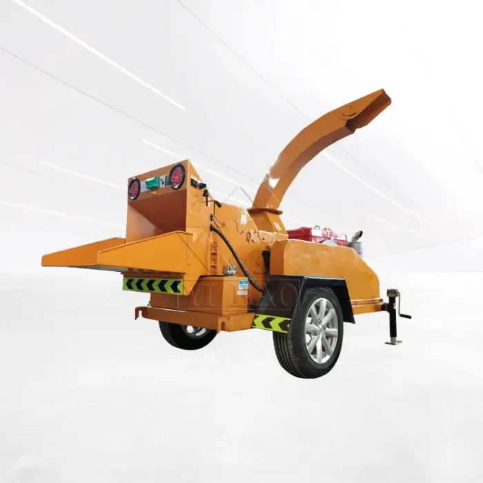 Diesel Engine Mobile Branch Crusher Garden &amp; Street Greening Forestry Machinery Use for Tree Cutter &amp; Straw Crusher