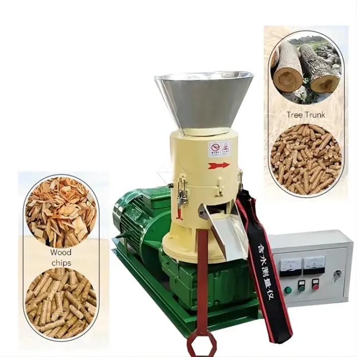 High Efficiency Biofuel Sawdust Pellet Maker Sawdust Pellet Machine Granules Making Machine for Farming Wood 25 Provided 6 - 12