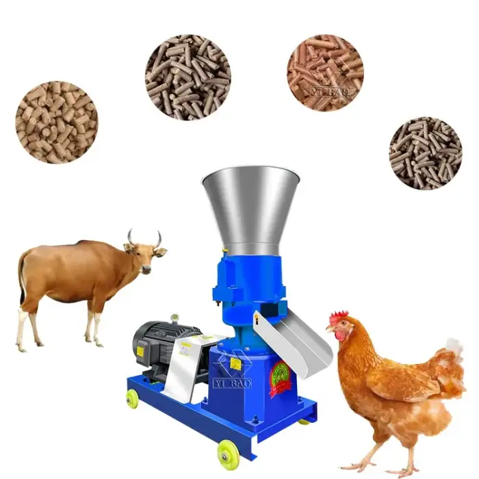 Low Price Expand the feed inlet  Animal Husbandry Animal Feed Pellet Machine Feed Processing