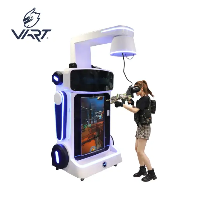 VART VR Simulator Virtual Reality 9D VR Shooting Game VR Arcade Machine for Amusement