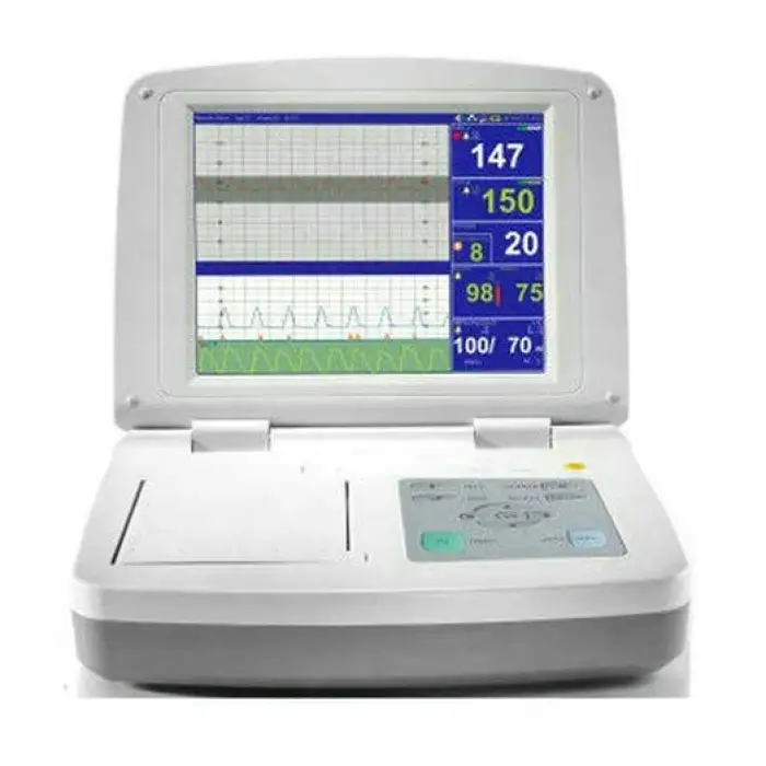 Single Twine maternal ctg machine baby heart fetal monitor cardiotocograph ctg machine