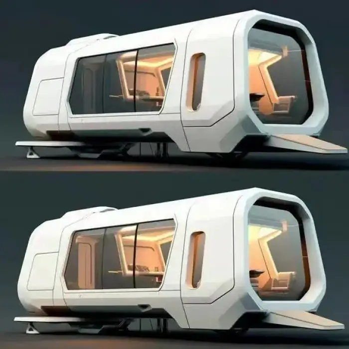 Cymdin Prefabricated house space capsule Hotel Container Sleeping pod Modular outdoor mobile small house Capsule house