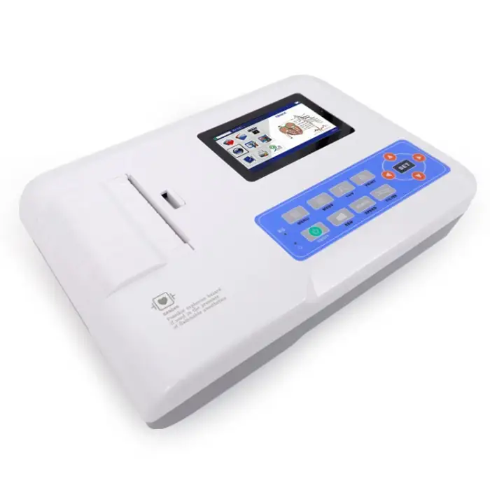 Medical 3 channel medicalechographie machine ecg machine price