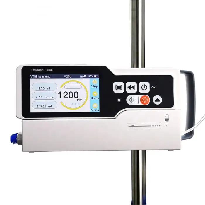 Medical Equipment: PRIP-E700 High Quality Touch Screen Volumetric IV Infusion Pumps for Hospital ICU