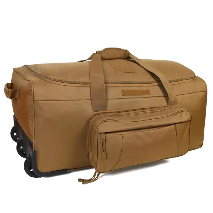 Wholesale Duffel Bag  Bag Wheeled  Suitcase Wheels Rolling Deployment Wheeled Deployment Bag