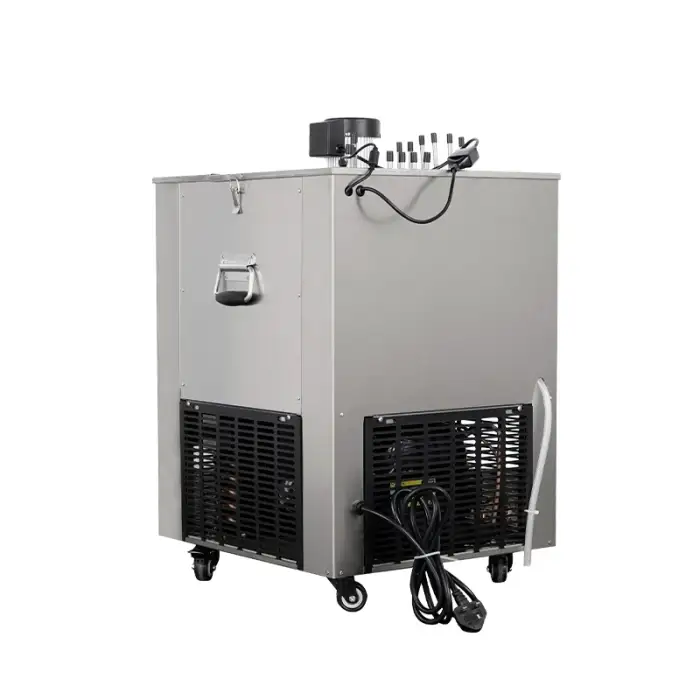 6 Lines  Instant Ice Bank Cooler 120L per Hr  Draft Beer Chiller Machine For Bar Pub