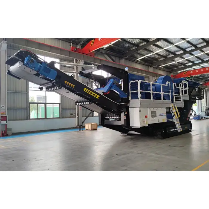 Mining Industry Automatic 120 tph Stone Crushing Machine Complete Mobile Crusher Station Price