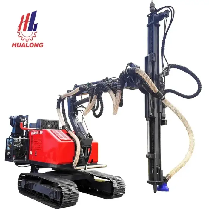 Mobile Vertical and Horizontal stone Mine Drilling Machine