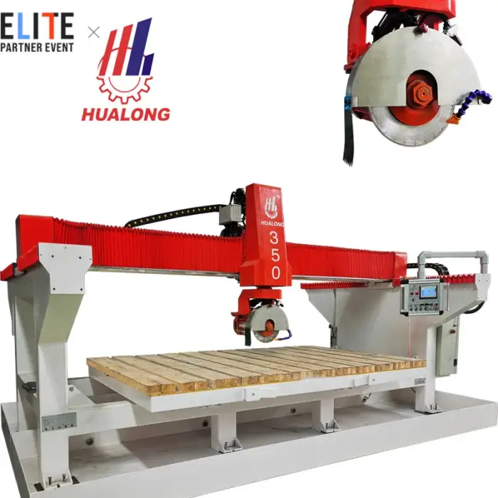 Automatic bridge saw cutting granite marble hot sale simple bridge saw cutting machine