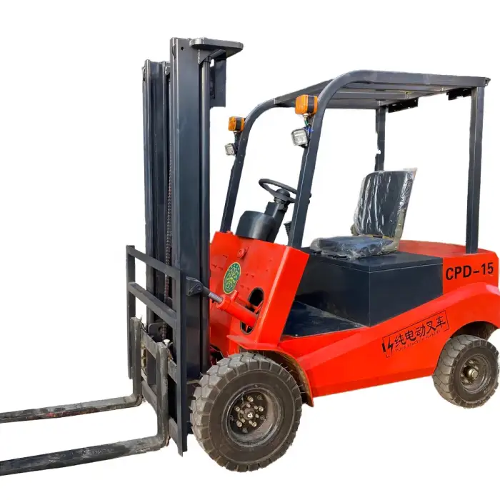 Electric Forklift Hydraulic Stacking Full Electric Stacker 4-wheel pure electric forklift