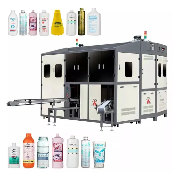 CNC106 Automatic Silk Screen Ceramic Plastic Glass Screen Printer Square Flat Round Bottle Printing Machine