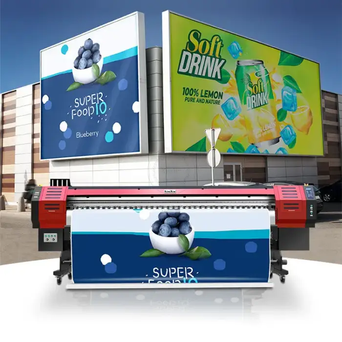 1800mm 3200mm i3200 xp600 dx5 Optional Plotter Digital Billboard Flex Banner Printing Machine