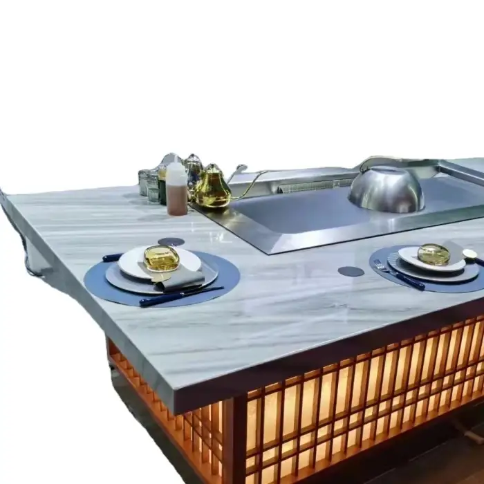 Kitchen Cookware Japanese Electric Stainless Steel Teppanyaki