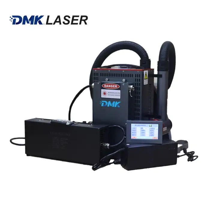 DMK Backpack Laser Cleaning Machine Type Light Weight Pulsed rust removal