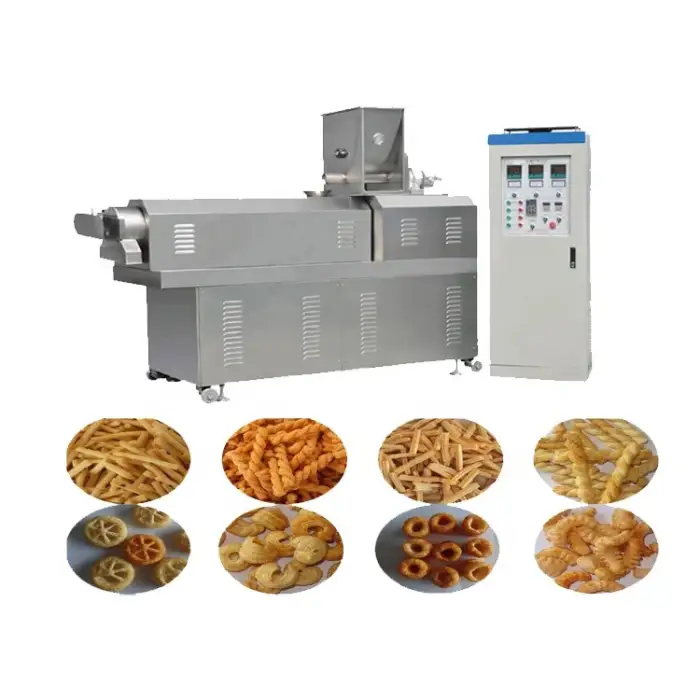 CE certificate doritos corn chips making machine corn fried bugle production line