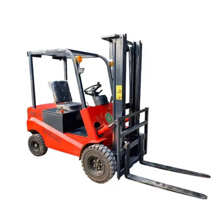 CE ISO Electric Forklift Trucks Pallet Stacker Pallet Truck 4 Wheel lithium Battery Forklifts