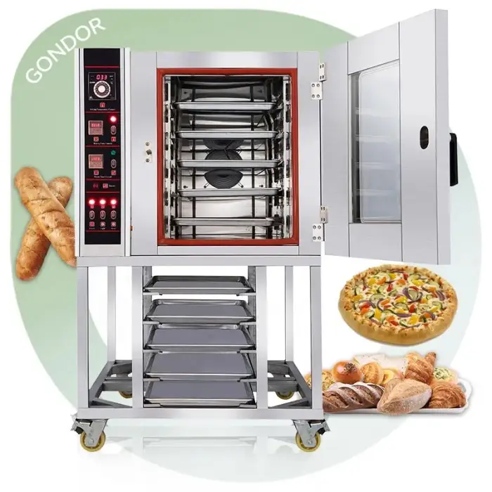 Commercial Convection Water Clean Bread Cheapest Pastry Oven Modular with Digital Contrils for Pastry