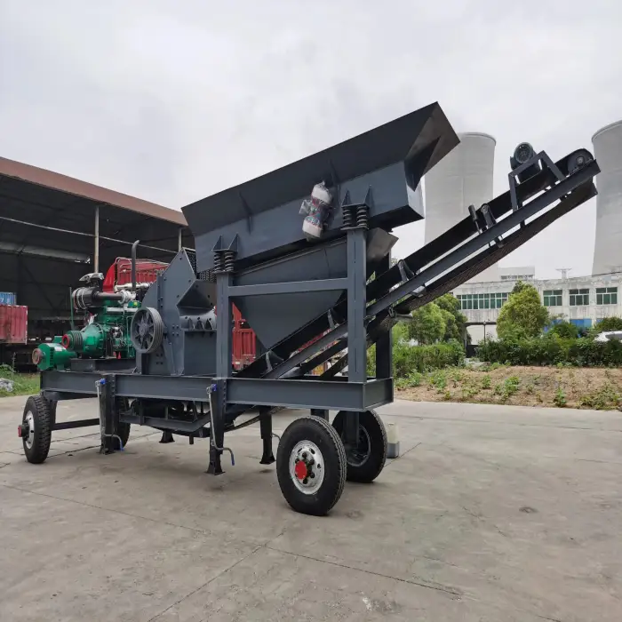 stones hard crushing mobile gravel quarry small rock machine hammer mini stone crusher for the stone