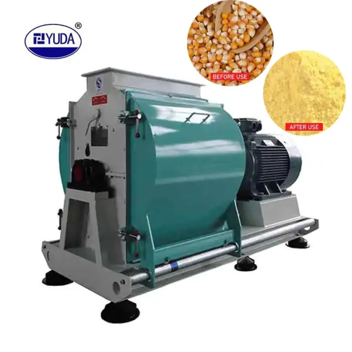 Corn Maize Grinding Milling Machine Wheat Flour Maize Feed Hammer Mills