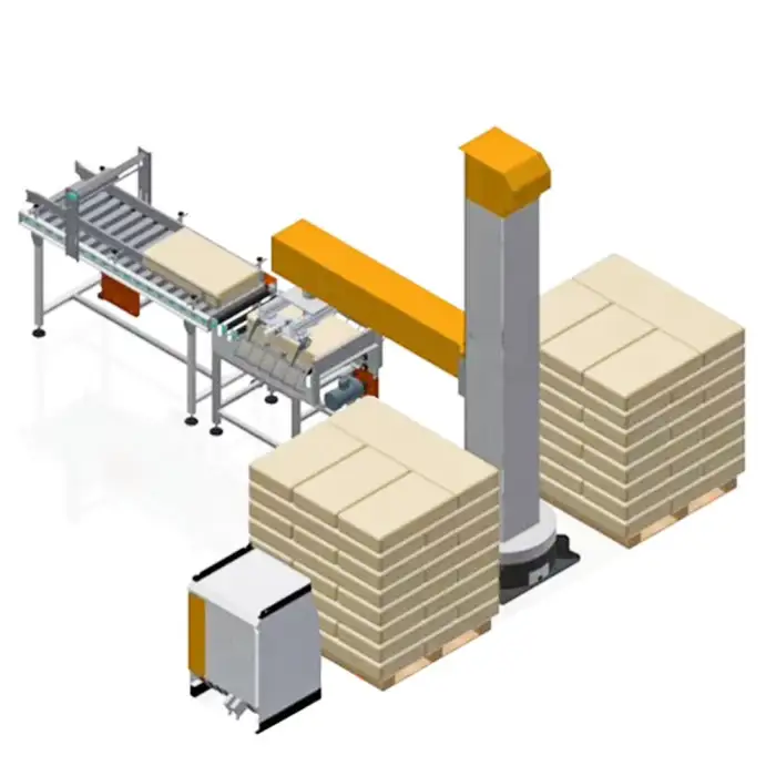 Economic Single Column Robot Palletizer for Bags and Boxes