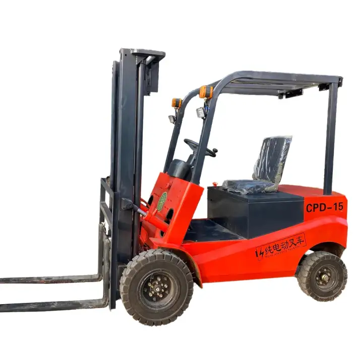 Electric Forklift 1Ton 2 Ton 3 Ton  4 Ton Forklift Battery 24v 48v Electric Forklift With Lead acid battery