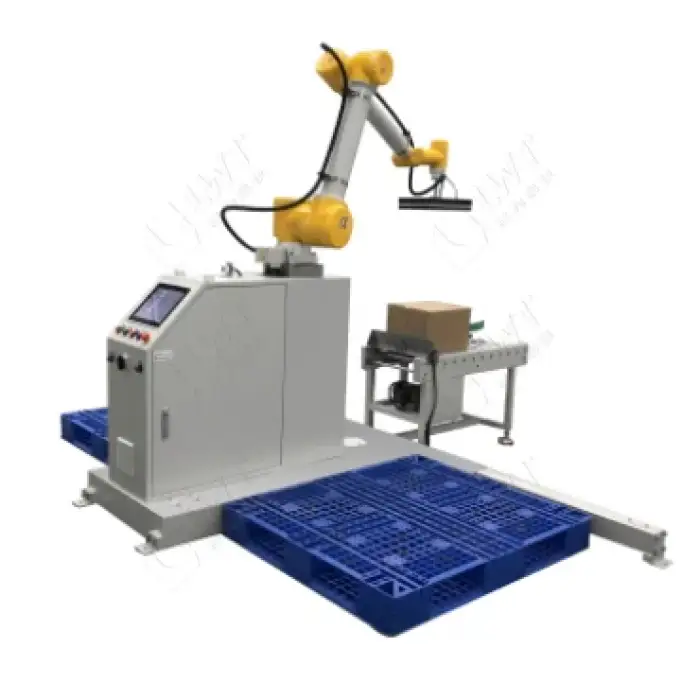 Automated Palletizing Equipment Robotic Palletizer Box case Collaborative Robots Robot Stacker