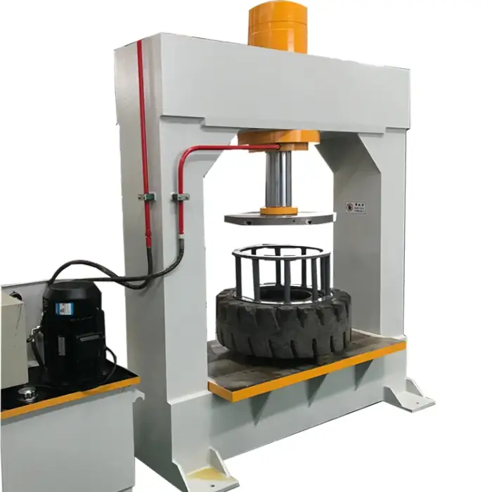 160 Ton Hydraulic Wheel Press for Solid Forklift Tire