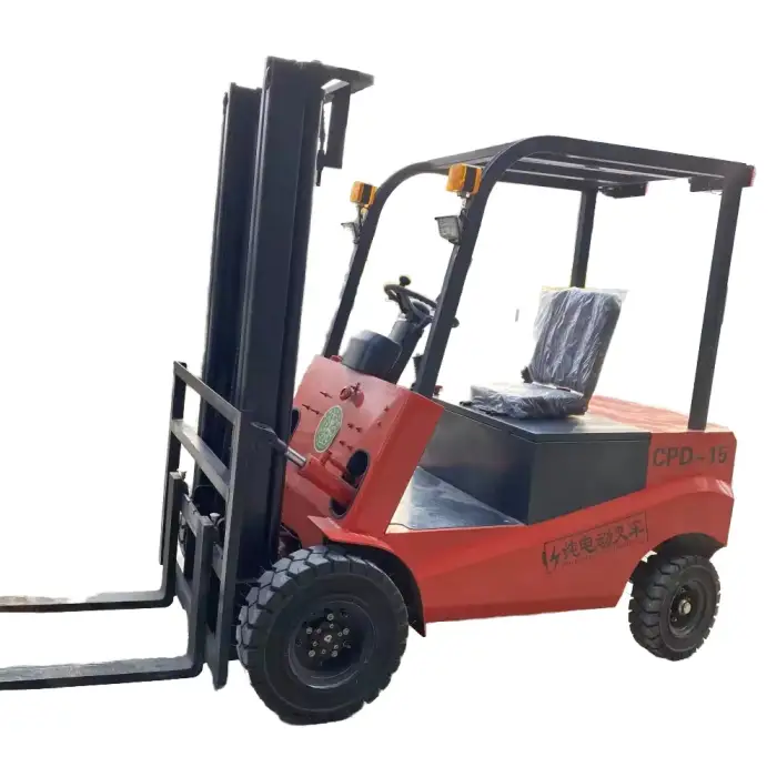 3 Ton Four-Wheel Electric Forklift with Big Tires and CE