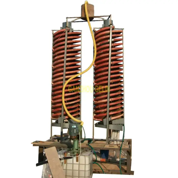 Zircon sand benefication equipment plant spiral concentration of heavy Minerals