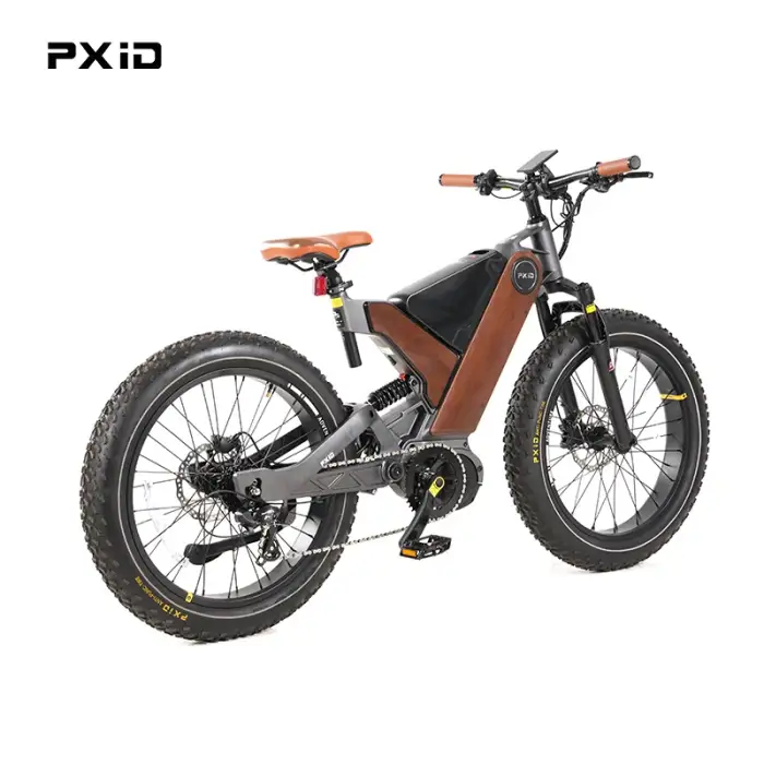 PXID Antelope P5: 1000W 20-Inch Fat Tire Dual Suspension E-Bike 2024