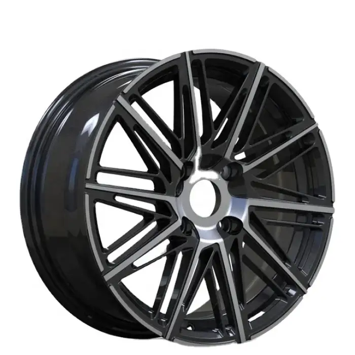 staggered alloy wheel for passenger cars size 14" 15" 16" rim 4x100 5x100 4x114.3 5x114.3