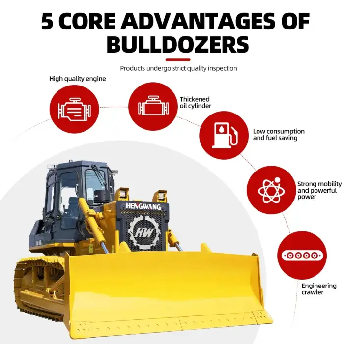 Small Bull Dozer HW16 160HP Mini Crawler Dozer Bulldozer