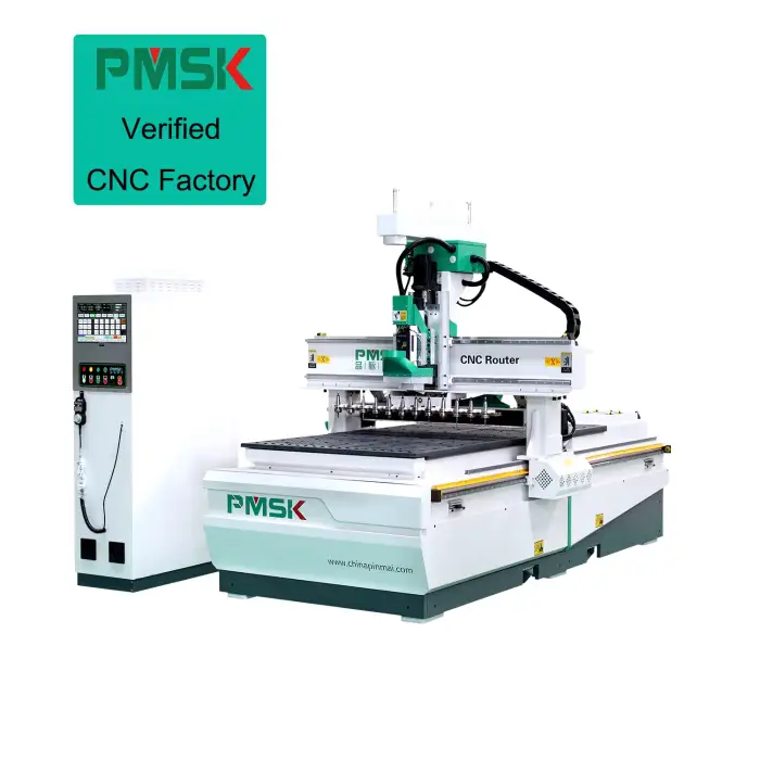 PMSK Cnc 1325 Router Woodworking Cutting Cnc Milling Machine Furniture Cabinet Industry Engraving Machine