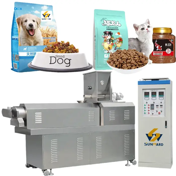 Top Quality Extruded Pet Food Making Manufacturers