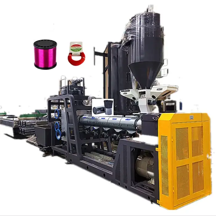 Pet Bottles Recycle Polyester monofilament Making Machine, Pet Flakes To filament Production Line