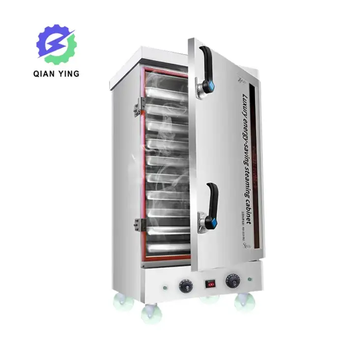 Quality Multi Function Gas And Electric Steamer Industrial Gas Food Rice Seafood Bun Steamer Machine