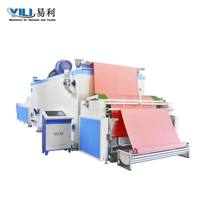 cotton fabric heat setting finishing machinery for clothes manufacturer