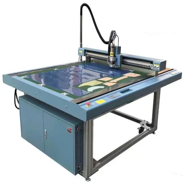 Garment template cutting machine small garment flat cutting machine PVC cutting machine