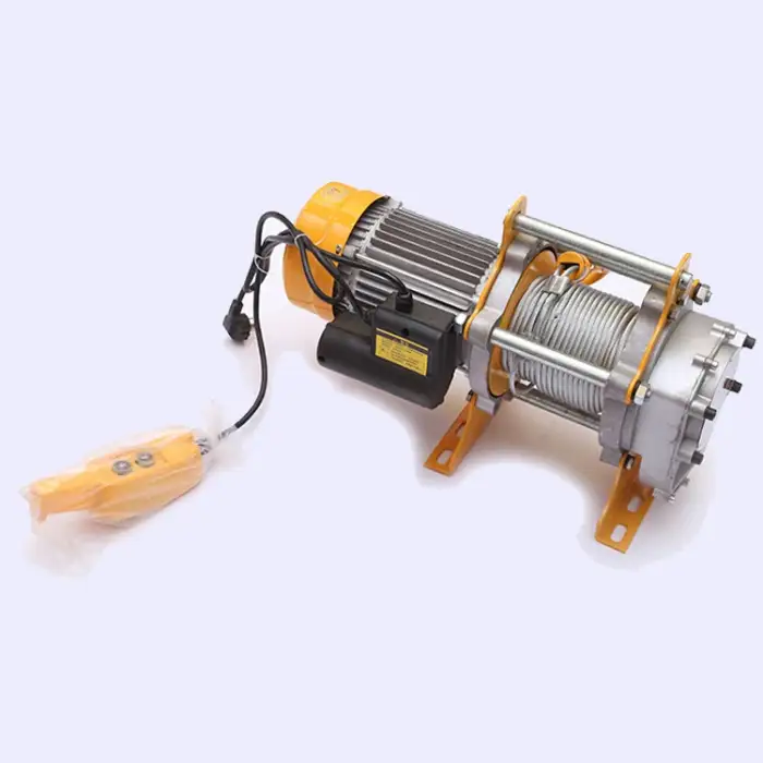 500kg 1.5 ton mini electric winch 220v electric hoist for sale