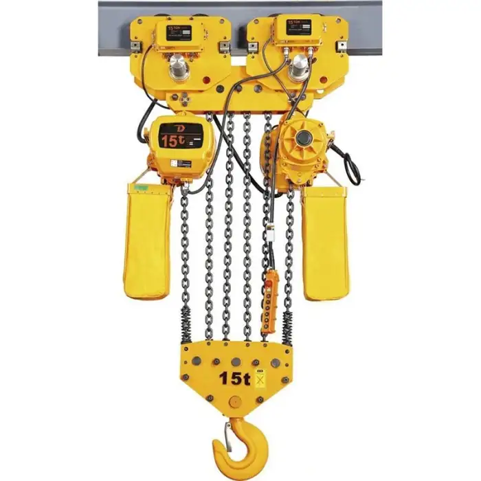 15 ton pulling yale for carry remote control electric chain hoist