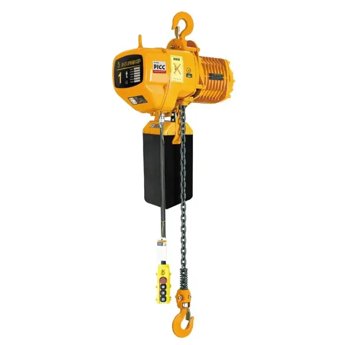 Construction equipment electric chain hoist 1 ton 2 ton 3 ton with wireless remote control