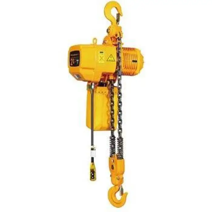 Vanbon 1 ton 2 ton 5 ton electric chain hoist with hook 1-3 phase 200-460V 3.3m per min electric chain hoist